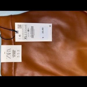 Zara Leather Pants